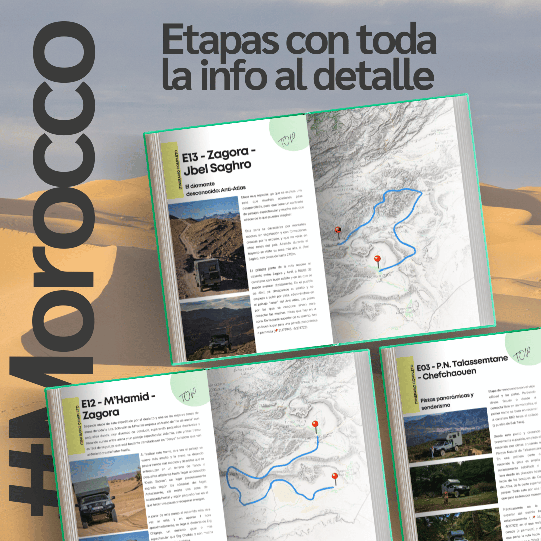 Libro Marruecos en camper 4x4 o autocaravana: viaje de aventura Libro Marruecos en camper 4x4 o autocaravana: viaje de aventura