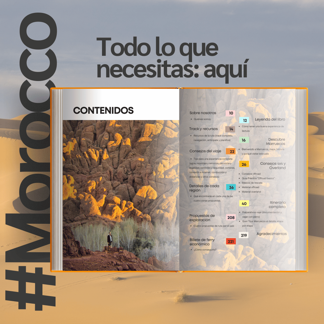 Libro Marruecos en camper 4x4 o autocaravana: viaje de aventura Libro Marruecos en camper 4x4 o autocaravana: viaje de aventura
