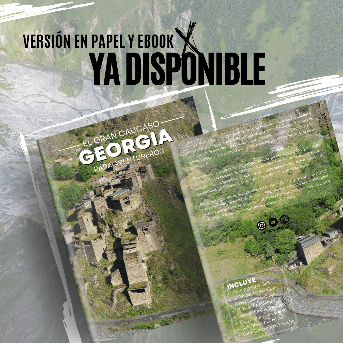 Libro Georgia en camper 4x4 overland promo Libro Georgia en camper 4x4 overland promo