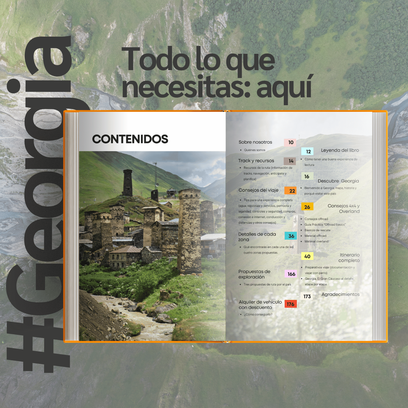 Libro Georgia en camper 4x4 overland promo Libro Georgia en camper 4x4 overland promo