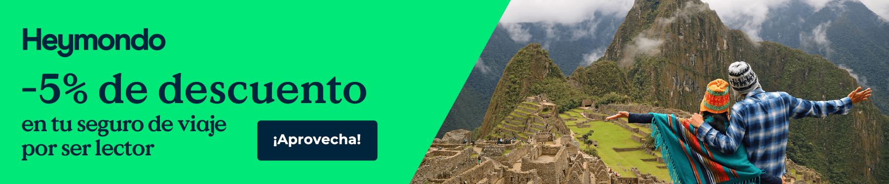 Descuento seguro de viaje HEYMONDO by TheWOW Travels Descuento seguro de viaje HEYMONDO by TheWOW Travels